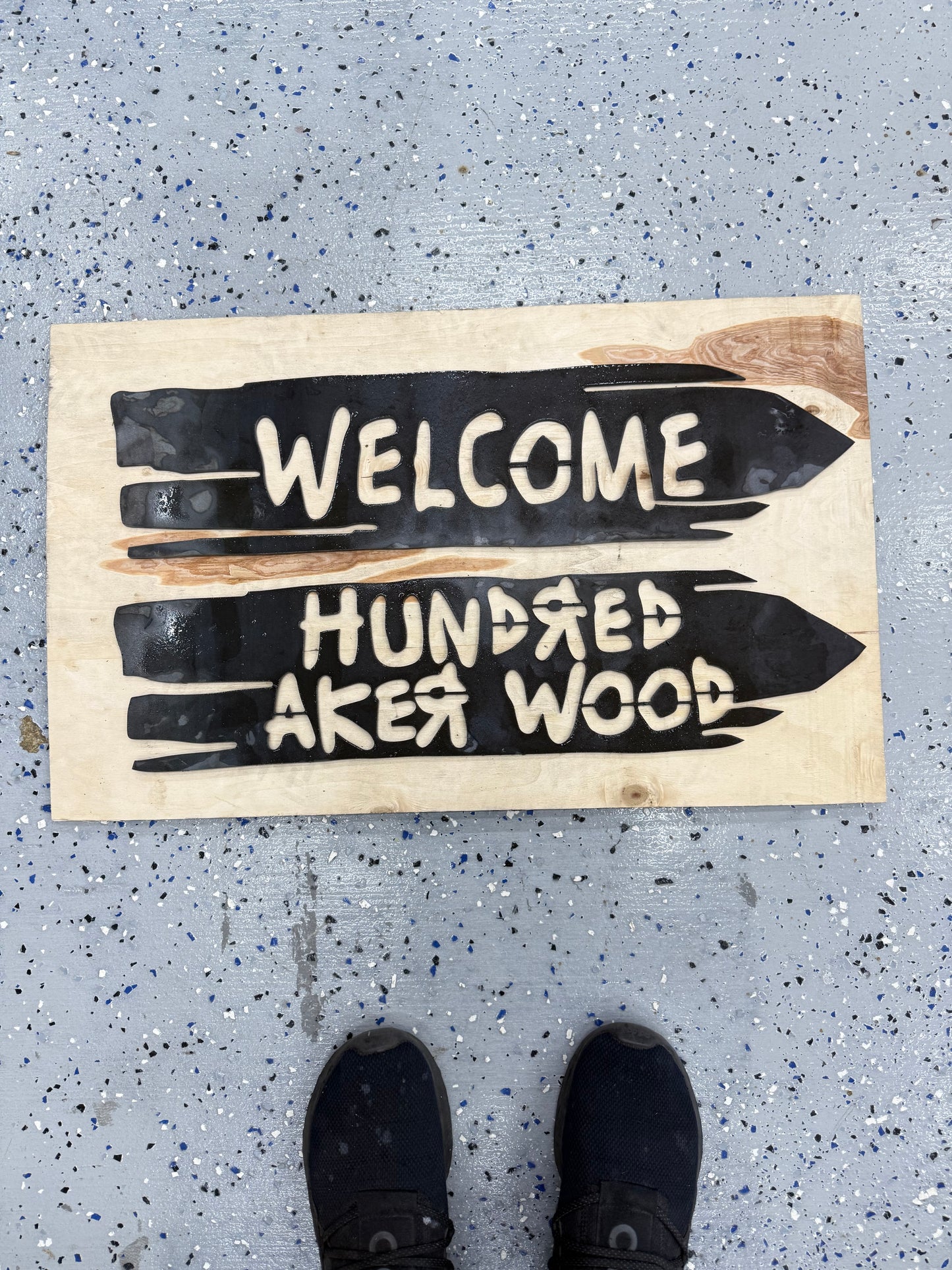 custom signs 1/8th inch steel