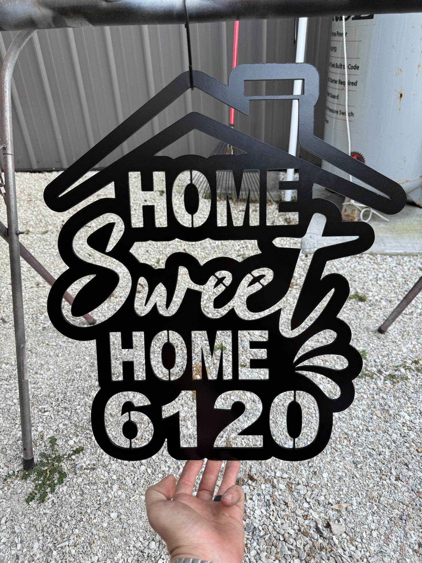 custom signs 1/8th inch steel