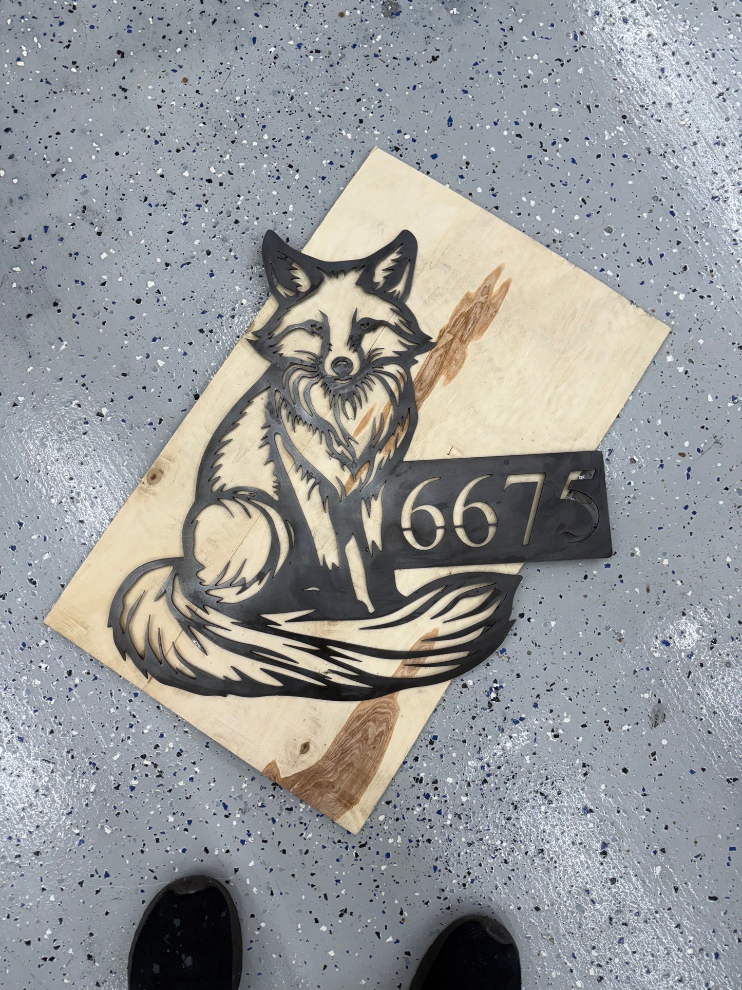 custom signs 1/8th inch steel