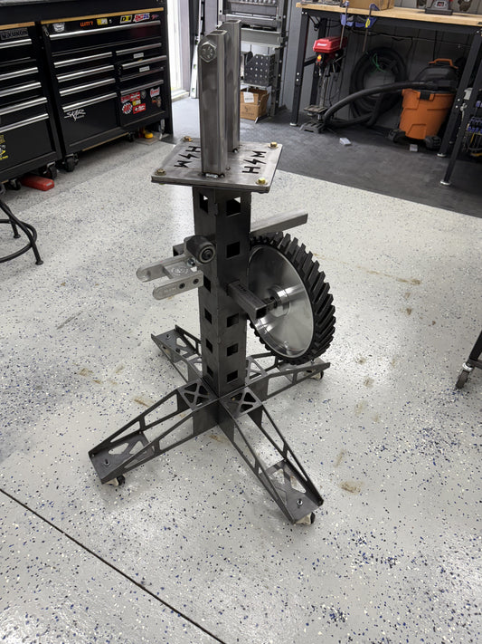 Belt grinder pedestal stand