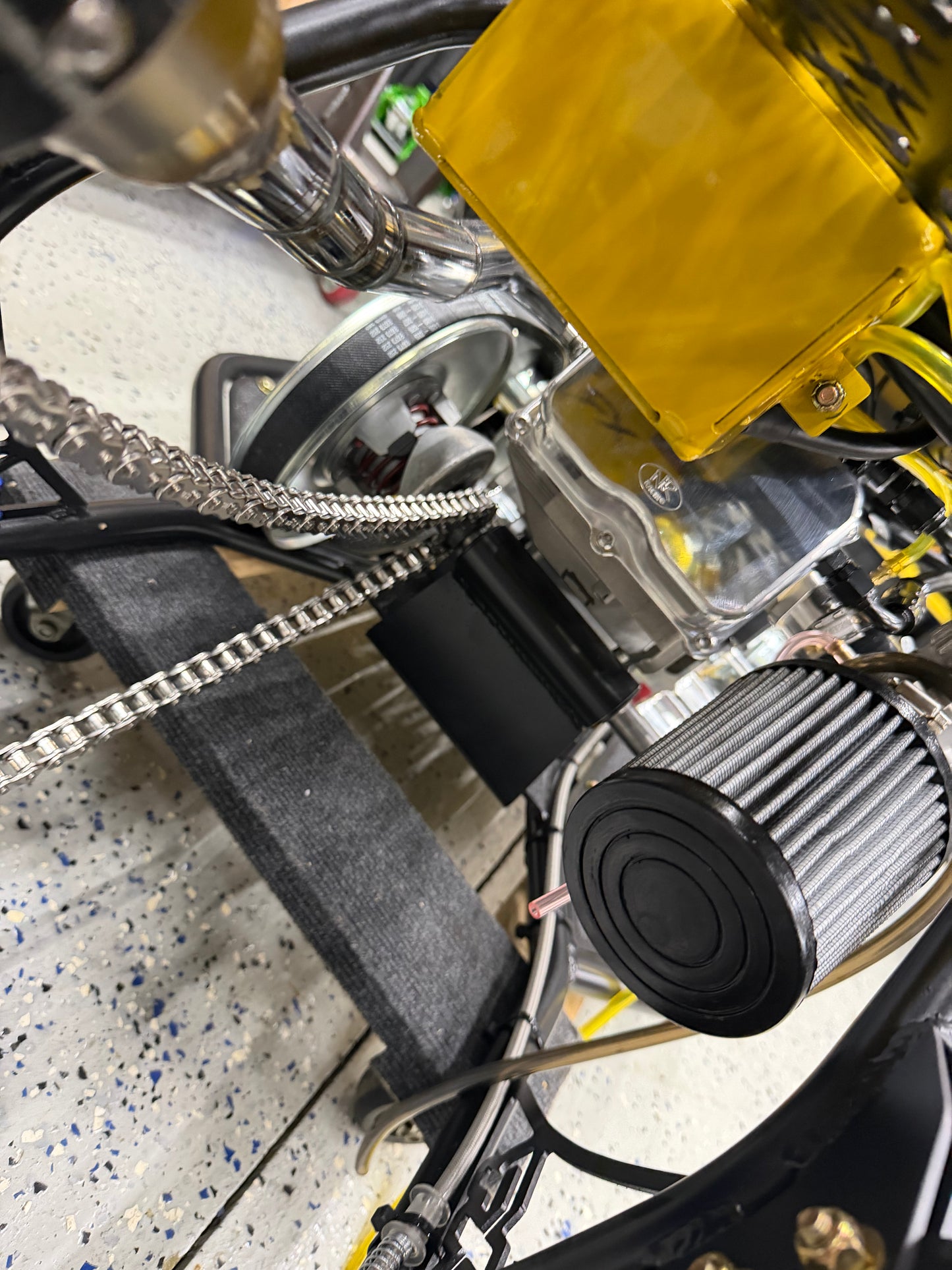 Big block jack shaft/tav plate