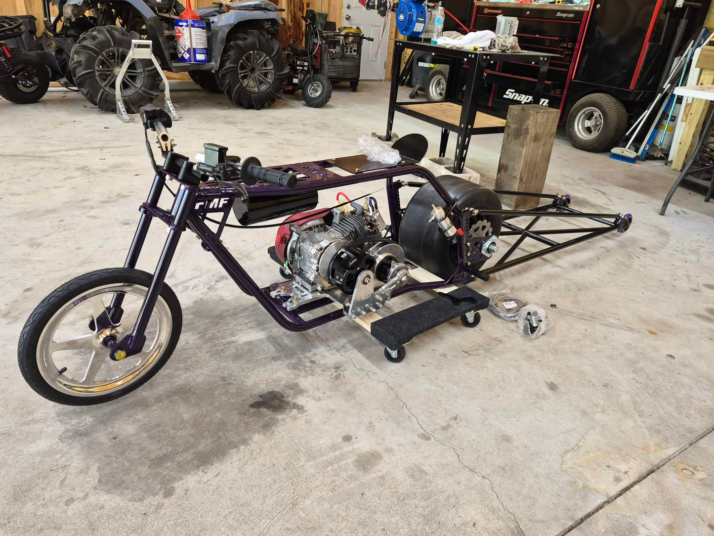 full size drag/cruiser mini bike