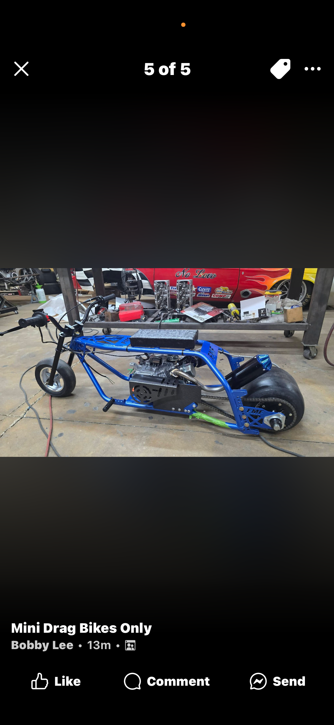 micro drag/cruiser  mini bike