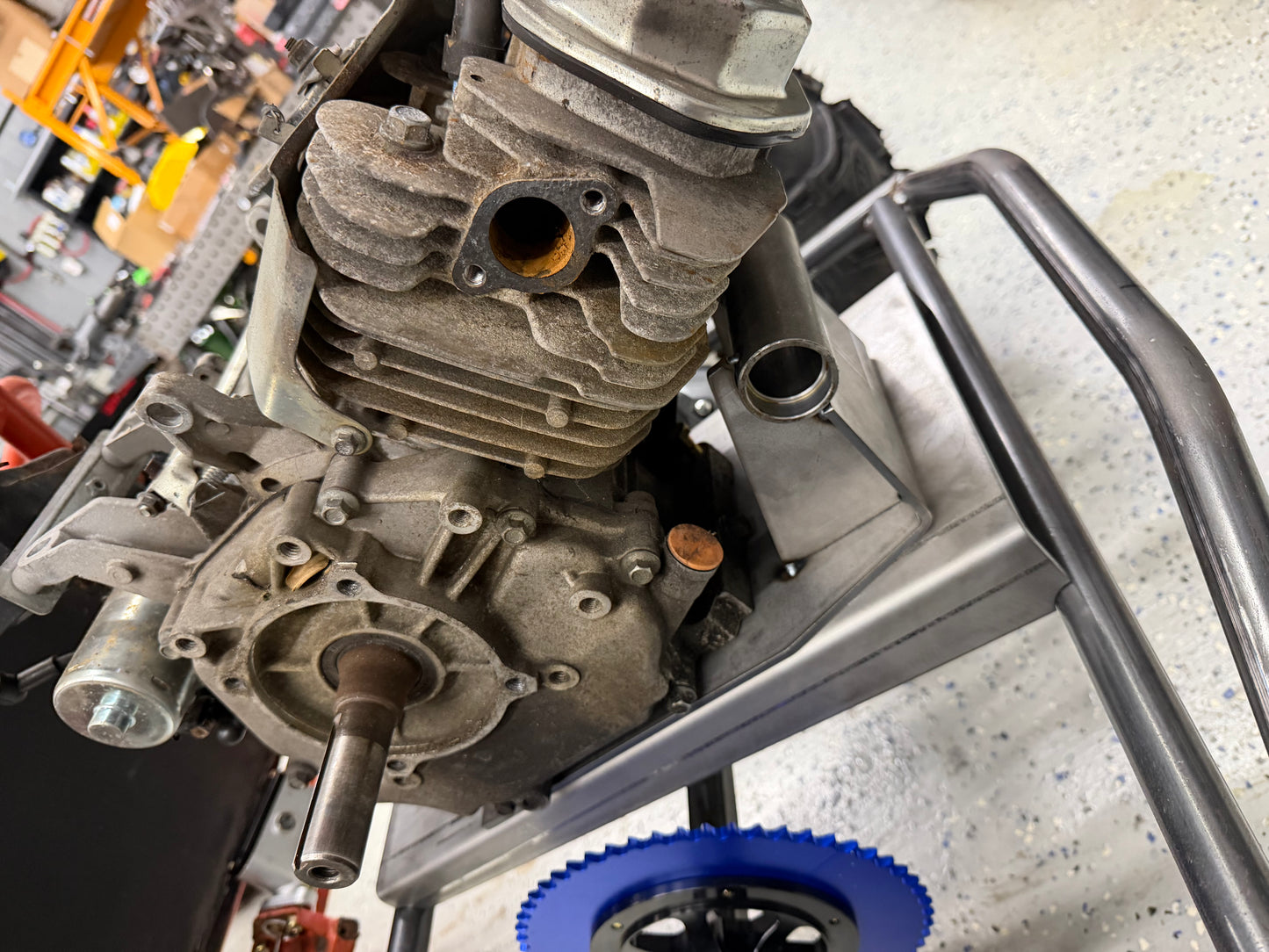 Big block jack shaft/tav plate