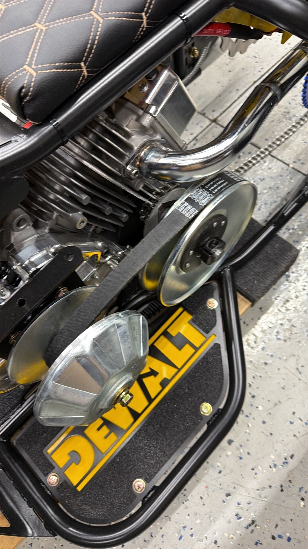 Big block jack shaft/tav plate